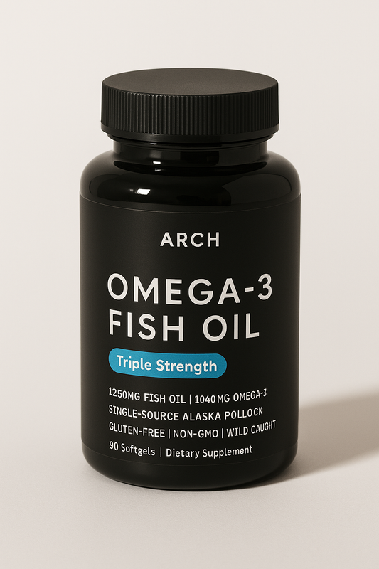 Aceite de pescado Omega 3 de triple fuerza