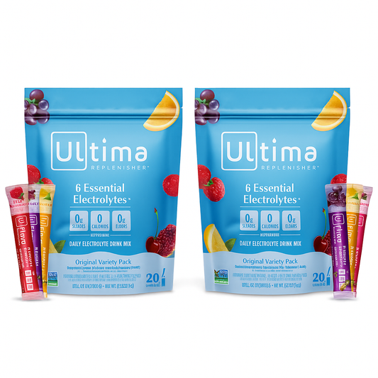 Bebida de electrolitos en polvo vegana, sin azúcar ni OMG, PACK DE 2