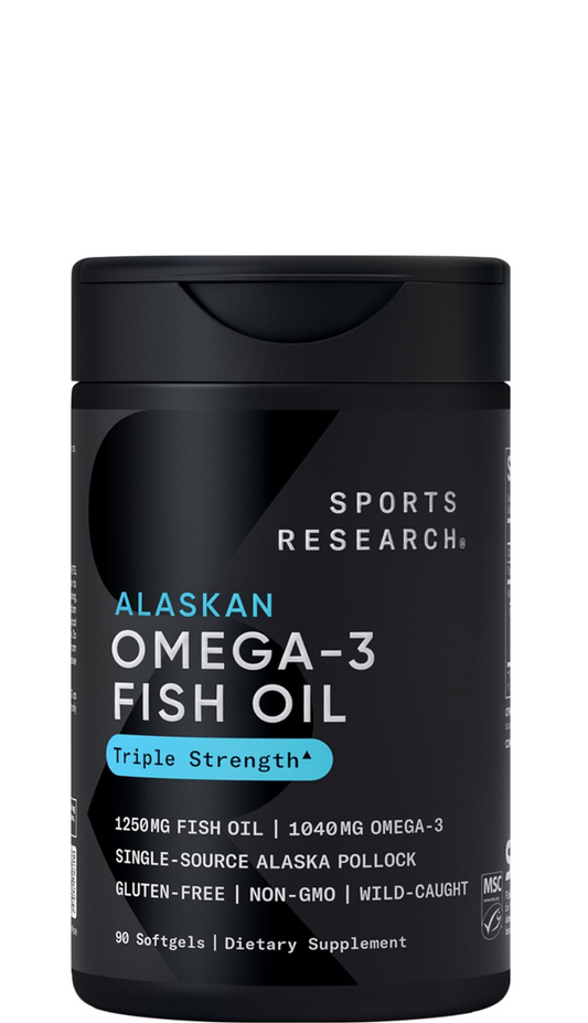 Aceite de pescado Omega 3 de triple fuerza
