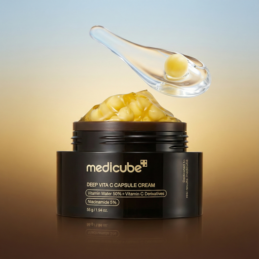 Crema cápsula con vitamina C