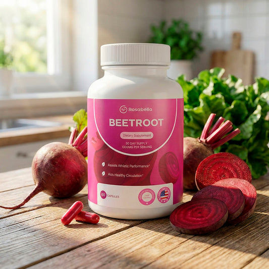 Cápsulas Orgánicas de Raíz de Remolacha Rosabella™